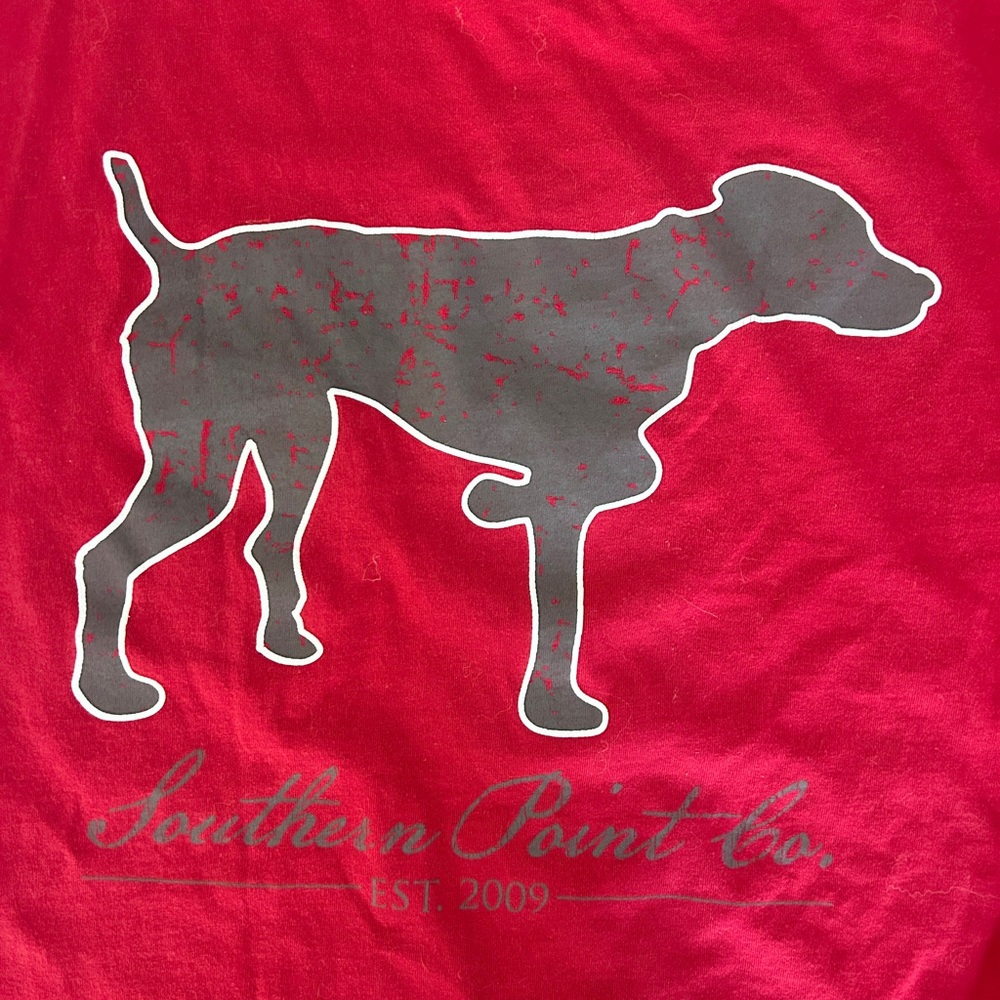 Southern Point Co. Red Long Sleeve Shirt Size Men’s Large - Picture 2 of 6